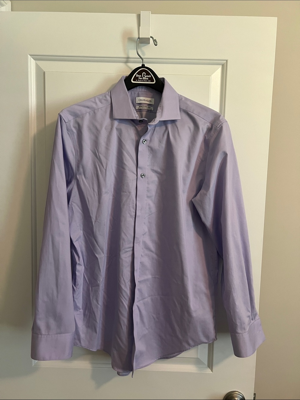 Calvin Klein Light Lavender Men’s Dress Shirt
